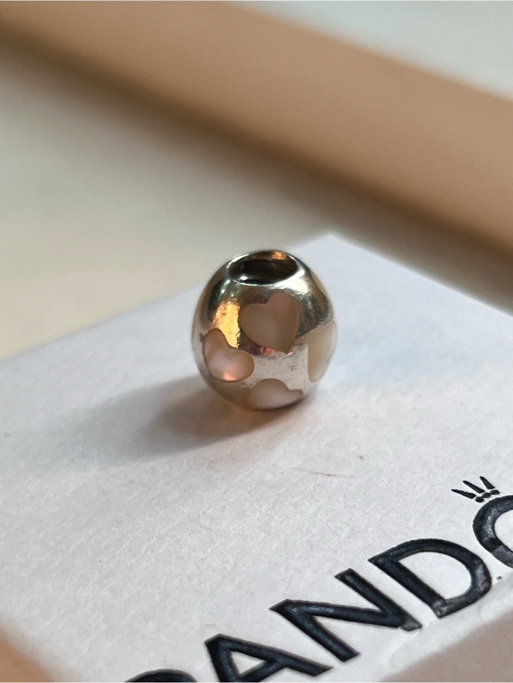 Mother of Pearl Pandora Charm